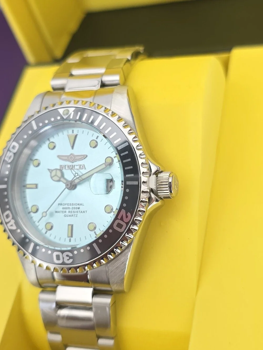298. Invicta Pro Diver Anchoris Men's Watch - 37.5mm. Steel (48726)